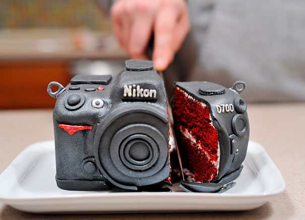 カメラのケーキ