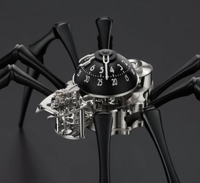 精巧な蜘蛛型時計がカッコイイ『Arachnophobia』